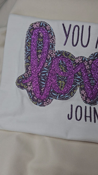 You Are So Loved John 3:16 t-shirt